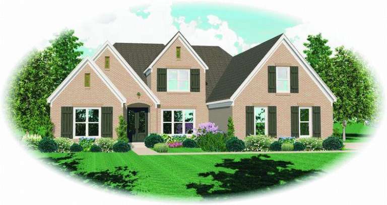 House Plan House Plan #9192 Front Elevation