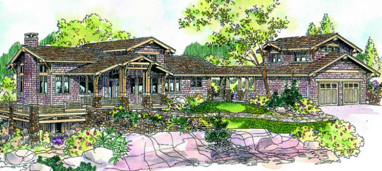 House Plan House Plan #921 Front Elevation