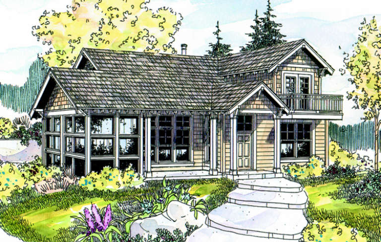 House Plan House Plan #922 Front Elevation