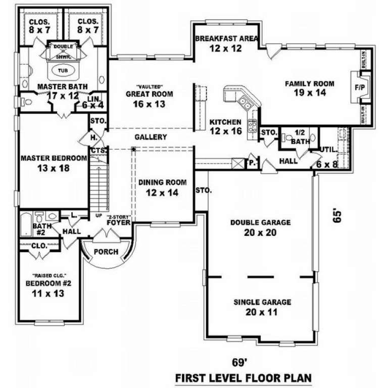 House Plan House Plan #9227 Drawing 1