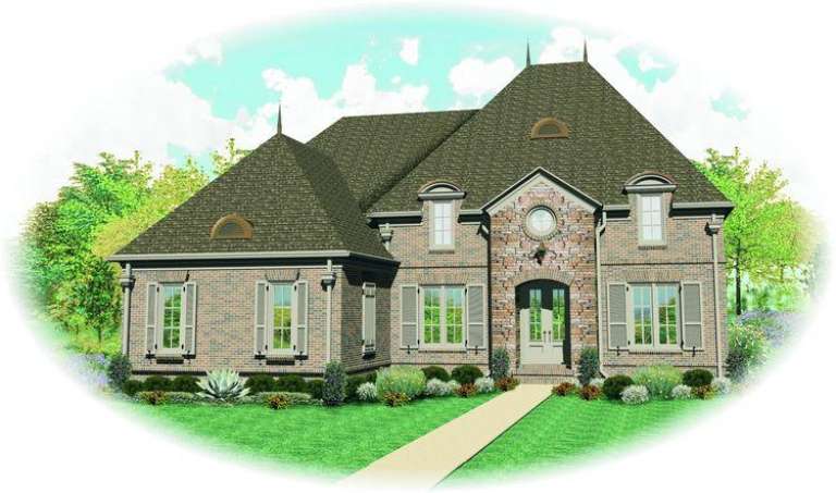 House Plan House Plan #9233 Front Elevation