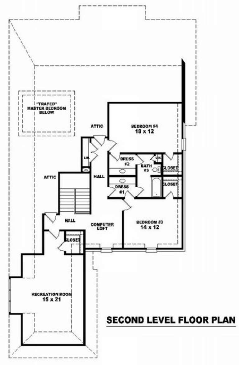 House Plan House Plan #9284 Drawing 2