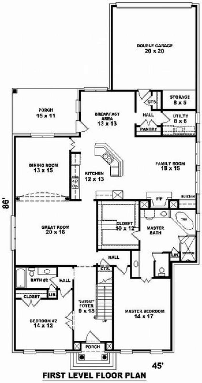 House Plan House Plan #9289 Drawing 1