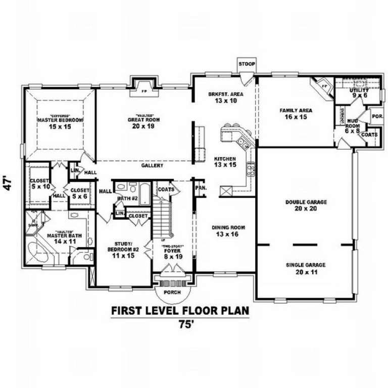 House Plan House Plan #9295 Drawing 1