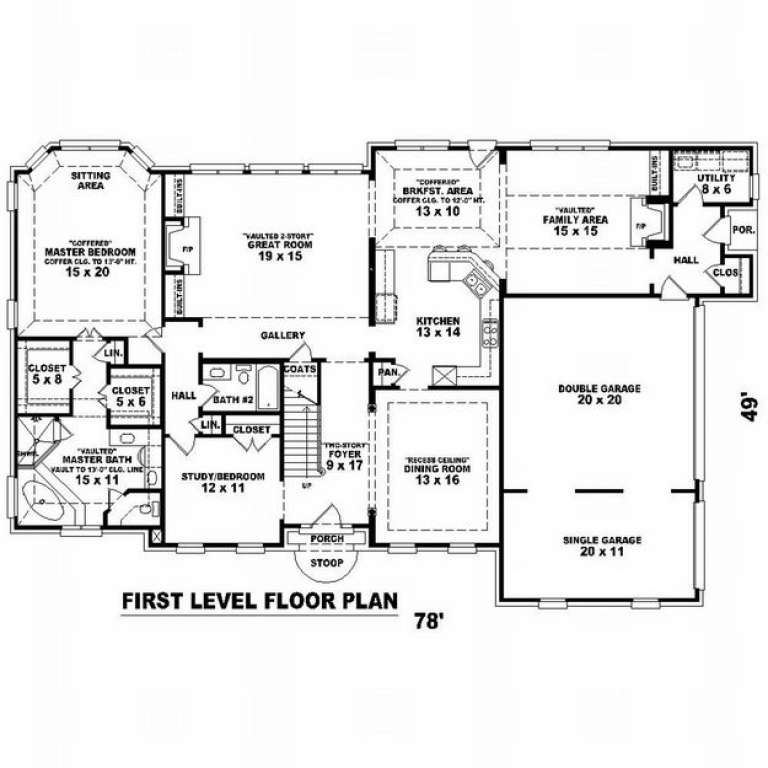 House Plan House Plan #9298 Drawing 1