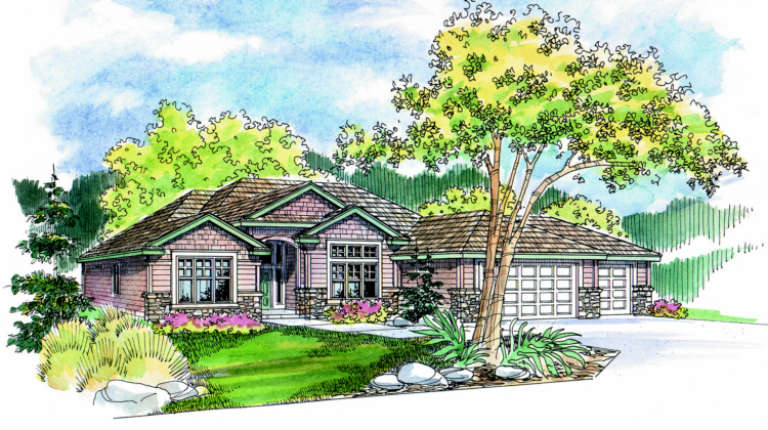 House Plan House Plan #931 Front Elevation