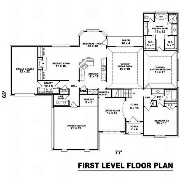 House Plan House Plan #9320 Drawing 1