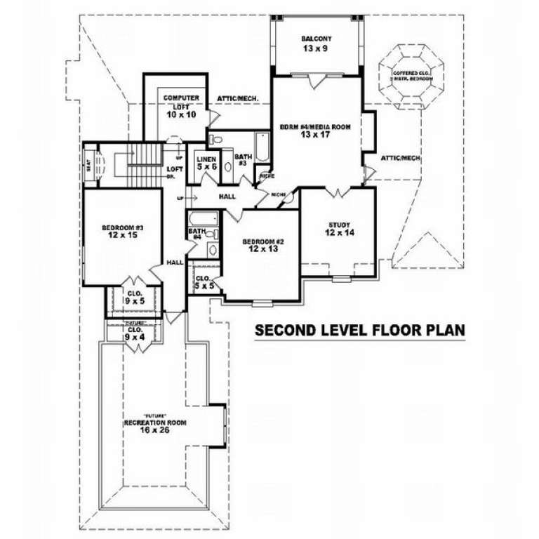 House Plan House Plan #9342 Drawing 2