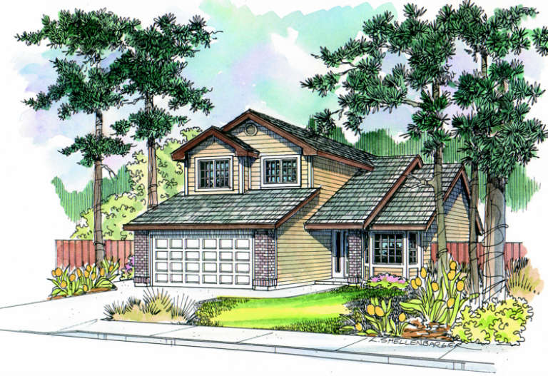 House Plan House Plan #935 Front Elevation