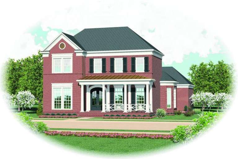 House Plan House Plan #9384 Front Elevation
