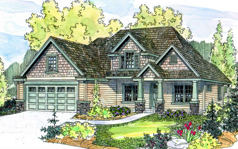 House Plan House Plan #945 Front Elevation