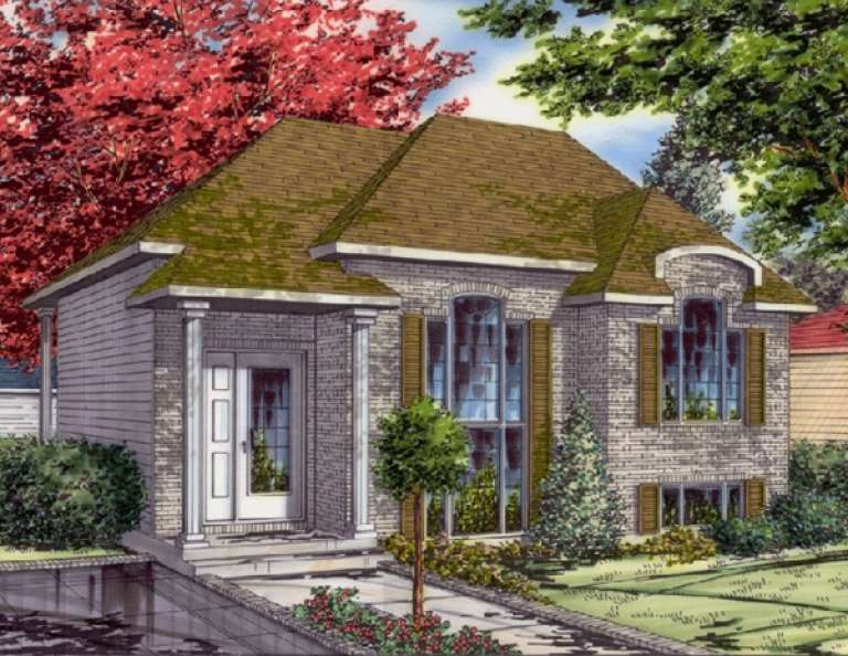 House Plan House Plan #9485 Front Elevation