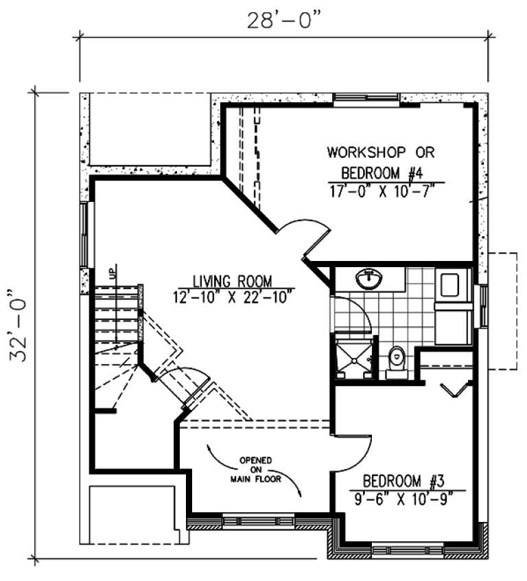 House Plan House Plan #9485 Drawing 1