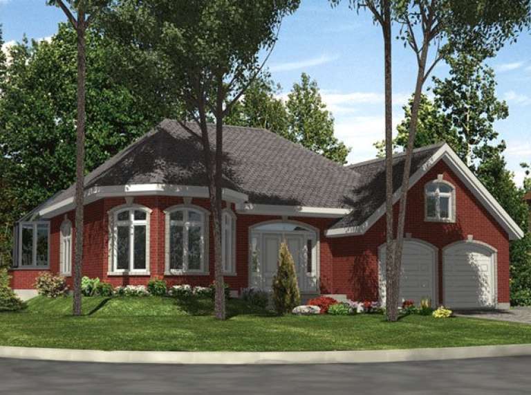 House Plan House Plan #9523 Front Elevation