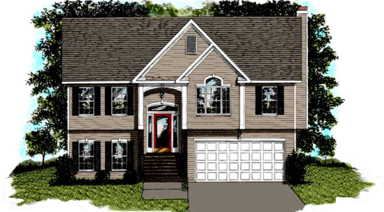 House Plan House Plan #955 Front Elevation
