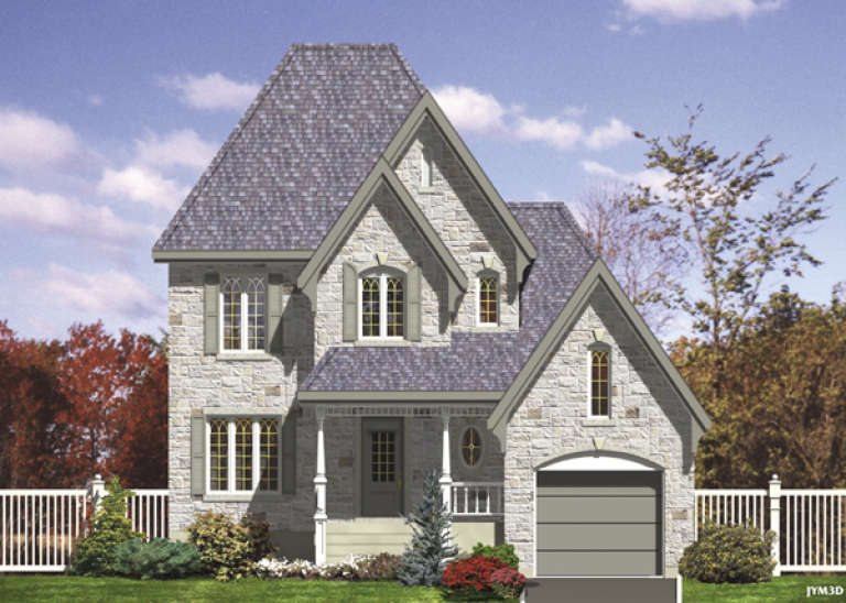 House Plan House Plan #9555 Front Elevation