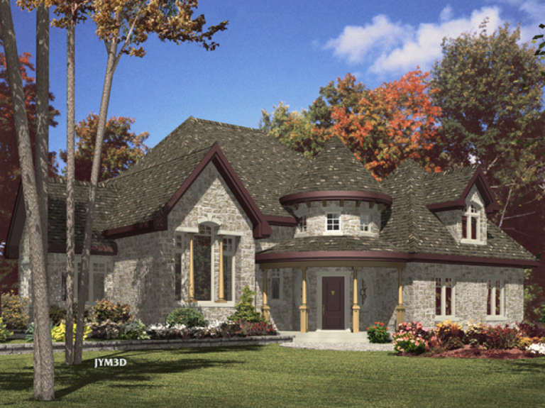 House Plan House Plan #9557 Front Elevation