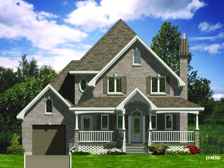 House Plan House Plan #9561 Front Elevation