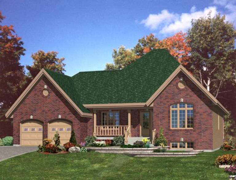 House Plan House Plan #9574 Front Elevation