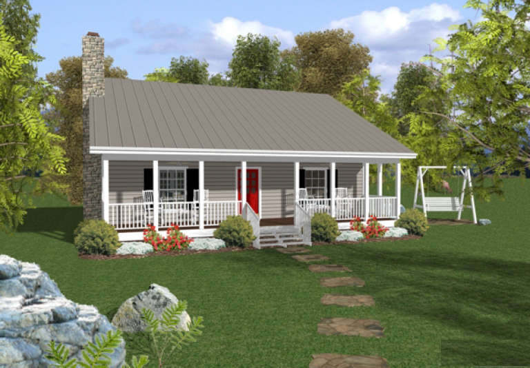 House Plan House Plan #959 Front Elevation