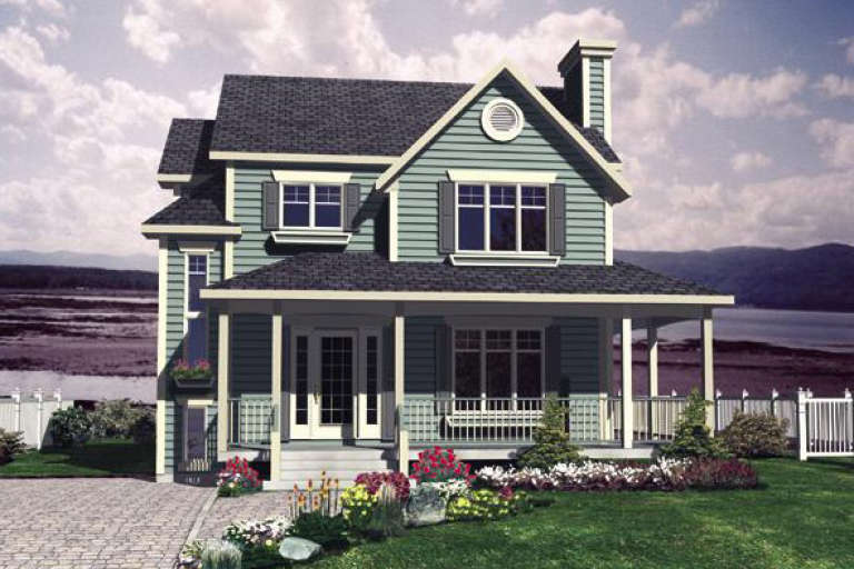 House Plan House Plan #9592 Front Elevation