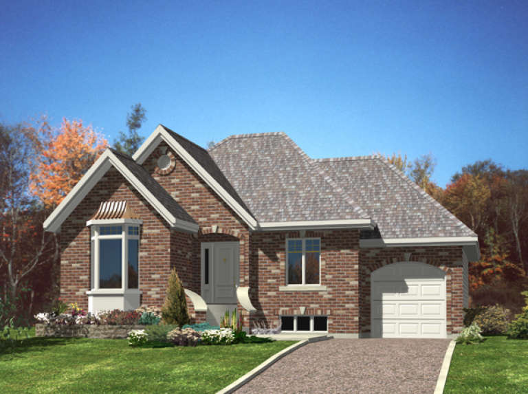 House Plan House Plan #9607 Front Elevation