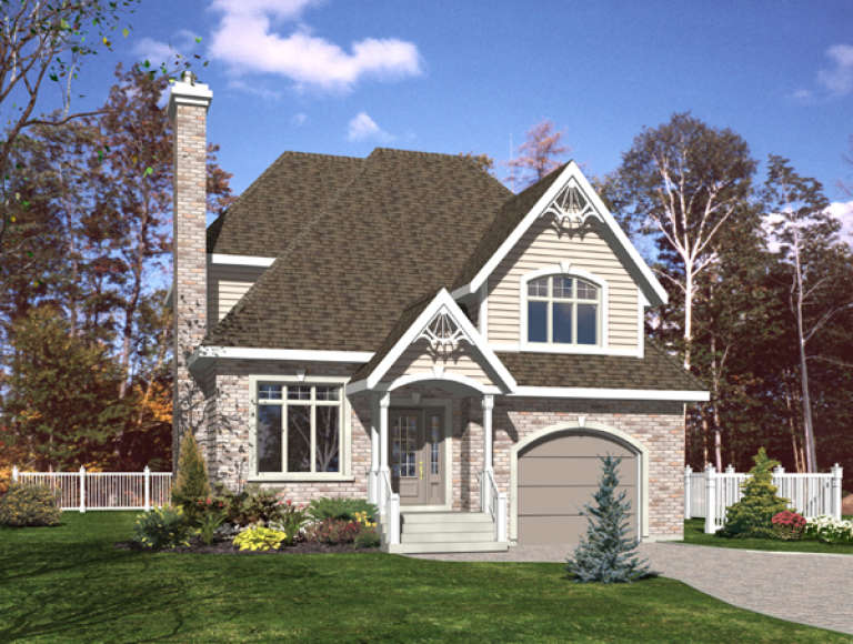 House Plan House Plan #9609 Front Elevation