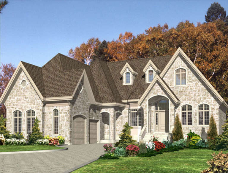 House Plan House Plan #9614 Front Elevation
