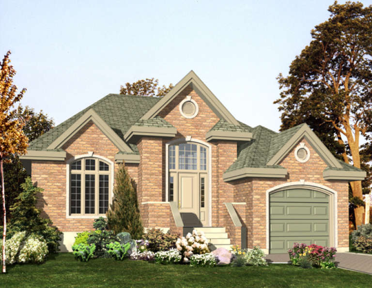 House Plan House Plan #9624 Front Elevation