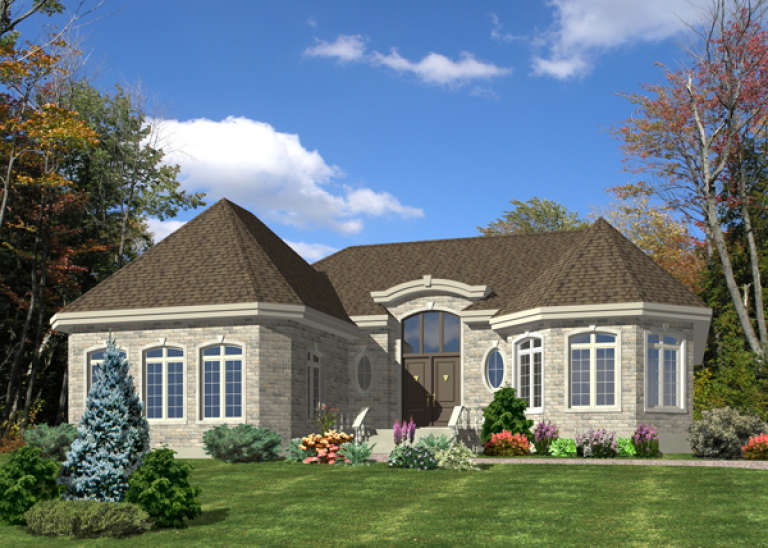 House Plan House Plan #9635 Front Elevation