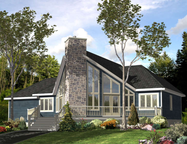 House Plan House Plan #9644 Front Elevation