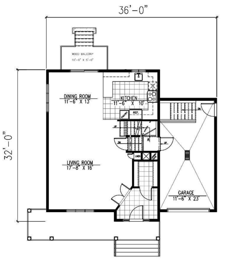 House Plan House Plan #9647 Drawing 1