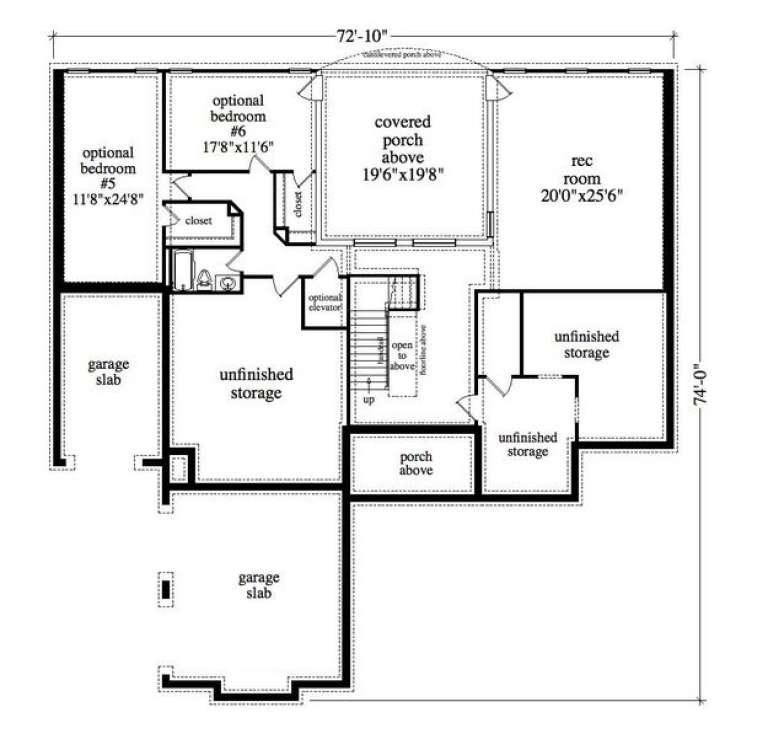 House Plan House Plan #9672 Drawing 1
