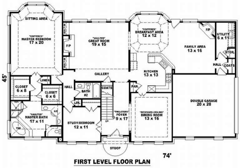 House Plan House Plan #9688 Drawing 1
