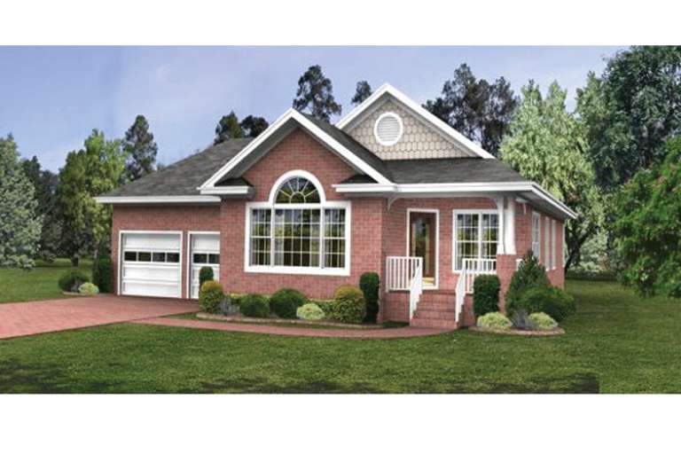 House Plan House Plan #974 Front Elevation