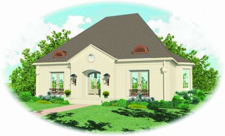 House Plan House Plan #9749 Front Elevation