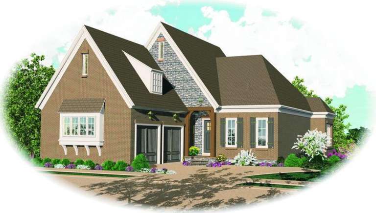 House Plan House Plan #9753 Front Elevation