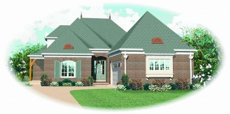House Plan House Plan #9764 Front Elevation
