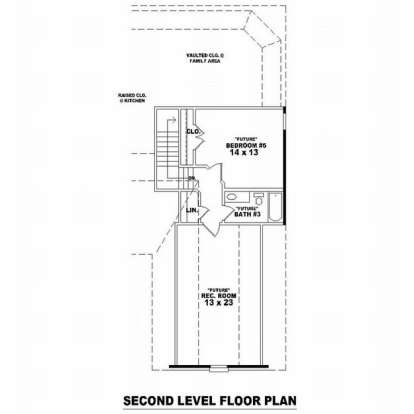 Floorplan 2 for House Plan #053-01906