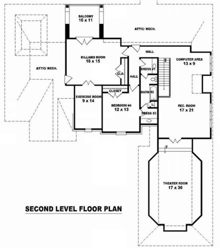 House Plan House Plan #9800 Drawing 2