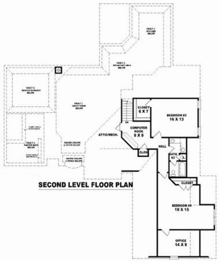 House Plan House Plan #9804 Drawing 2