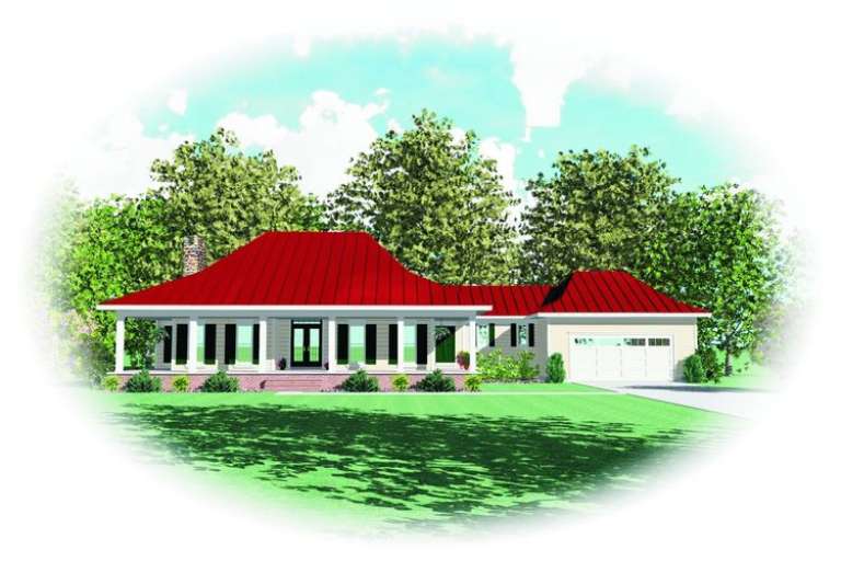House Plan House Plan #9814 Front Elevation