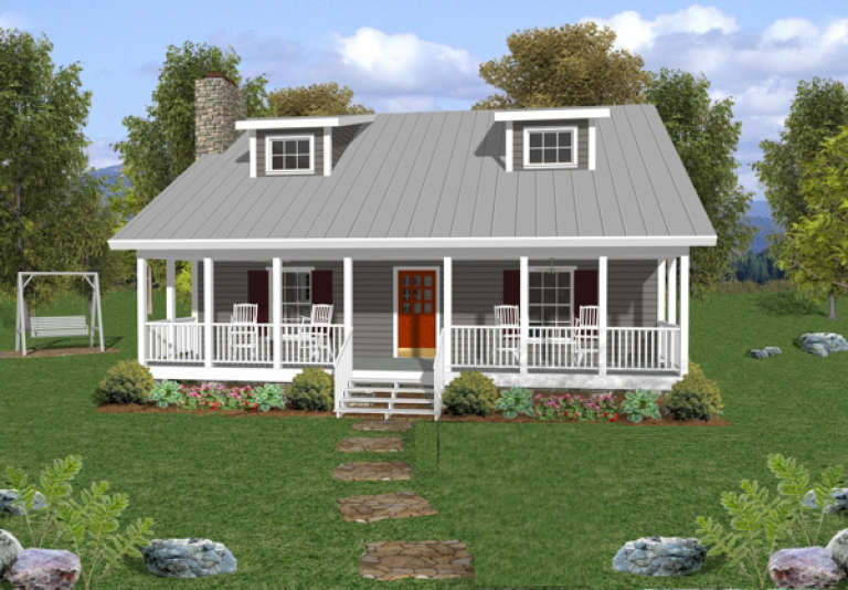 House Plan House Plan #982 Front Elevation