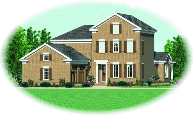 House Plan House Plan #9820 Front Elevation