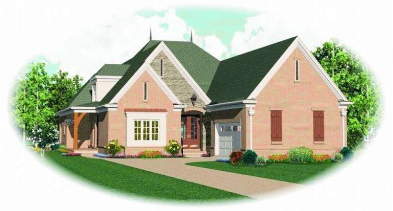 House Plan House Plan #9825 Front Elevation