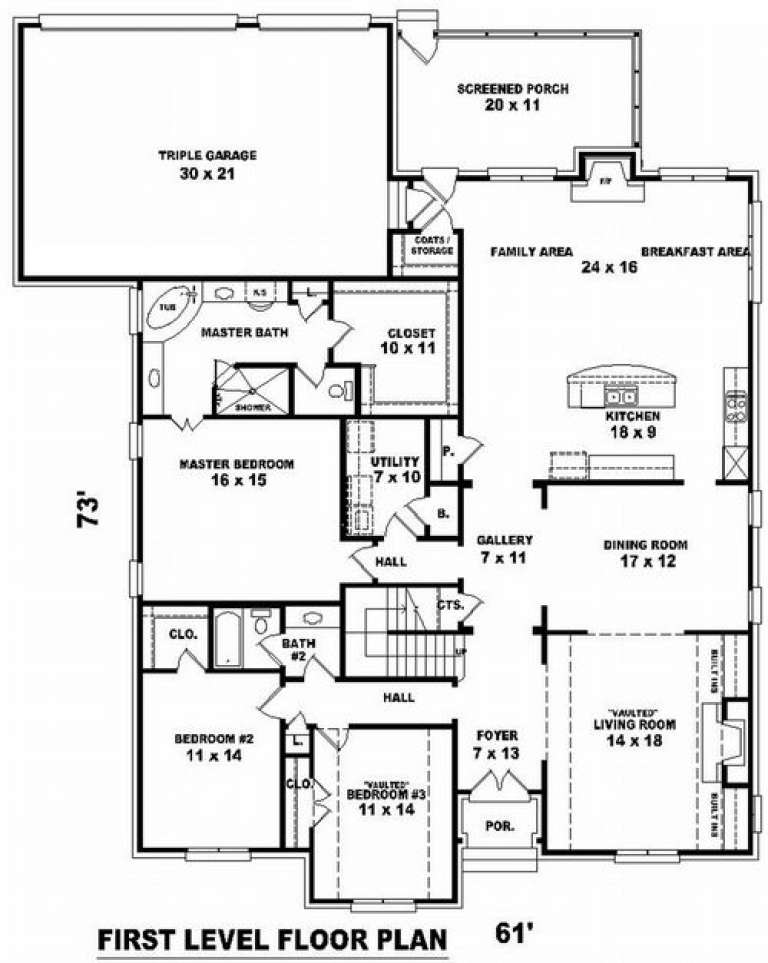 House Plan House Plan #9826 Drawing 1
