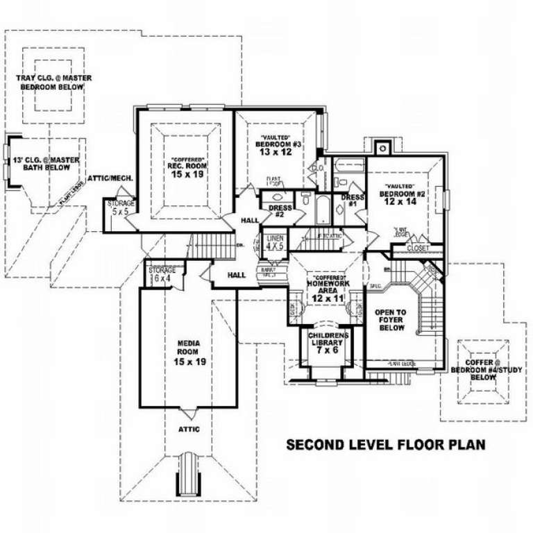 House Plan House Plan #9864 Drawing 2