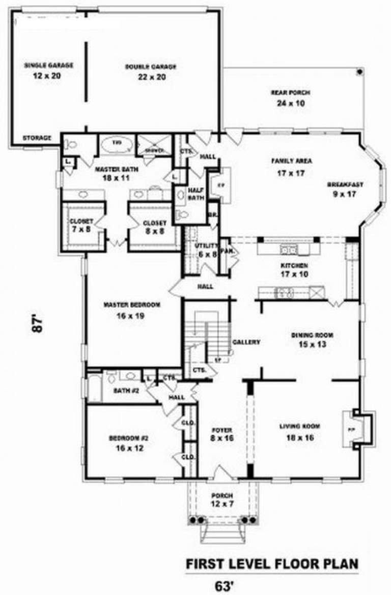 House Plan House Plan #9875 Drawing 1