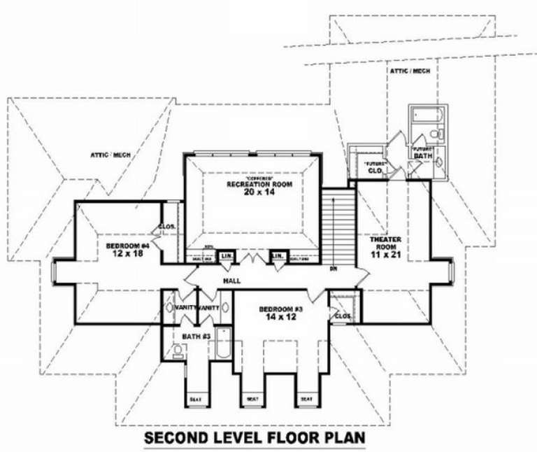 House Plan House Plan #9916 Drawing 2