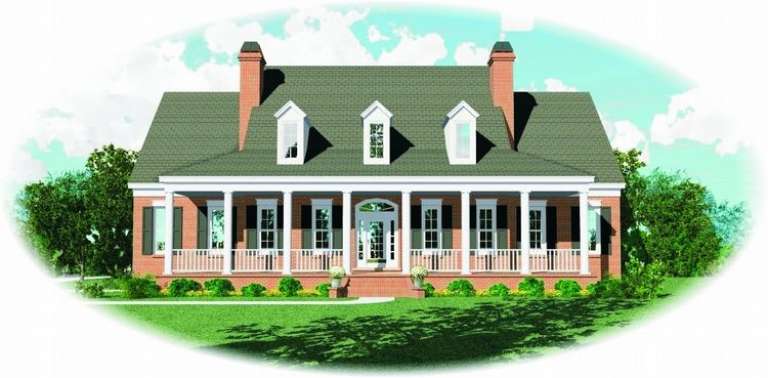 House Plan House Plan #9918 Front Elevation